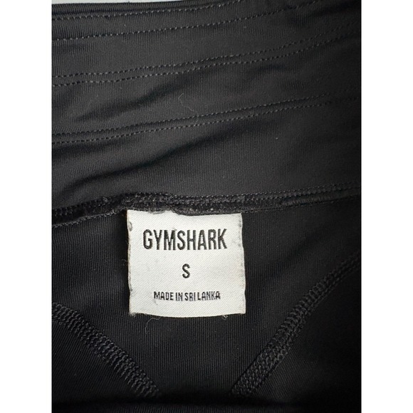 Gymshark Workout Leggings Black Size Small Activewear Athleisure - Picture 3 of 8